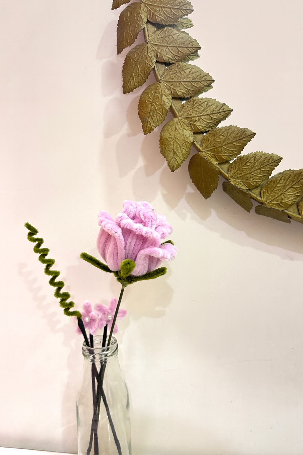 Mini Handmade Tulip Rose – Table Decor🌷